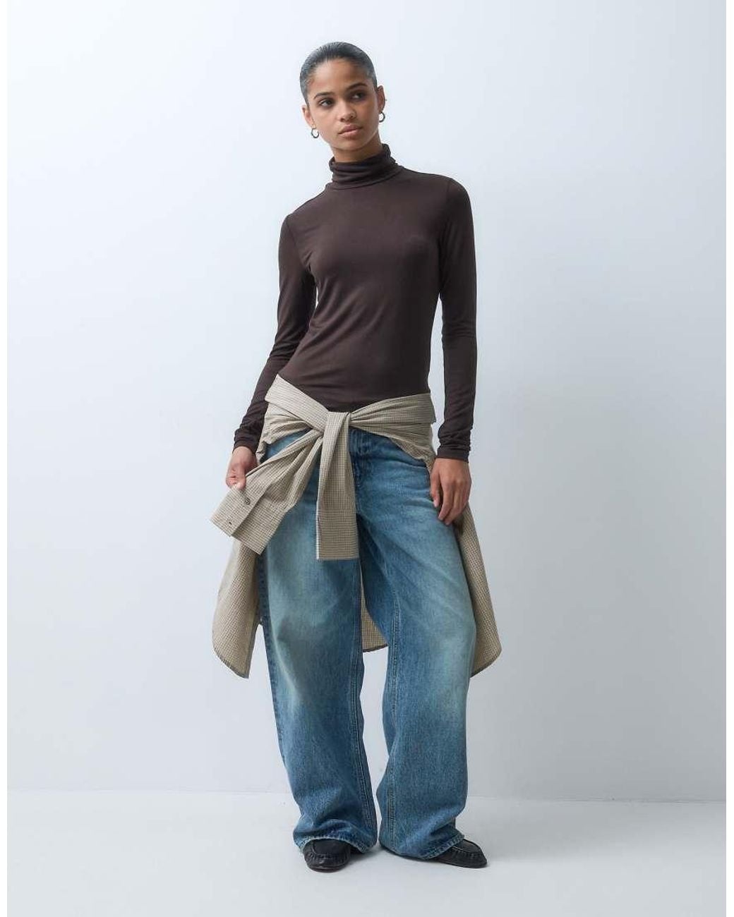 Vero Moda Black Roll Neck Long Sleeve Top