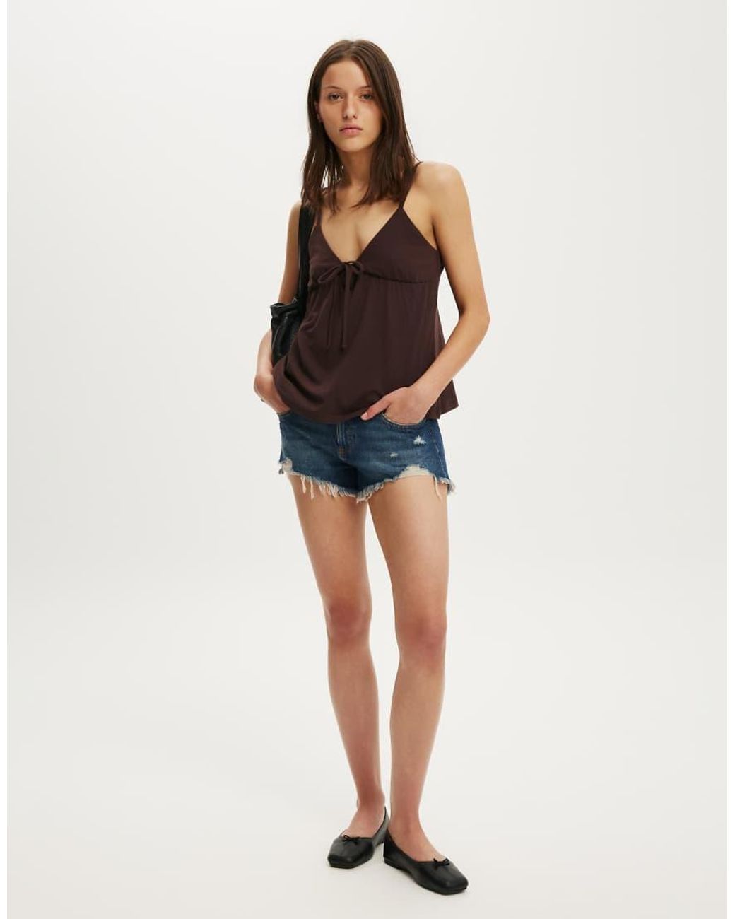 Cotton On Brown Babydoll Cami