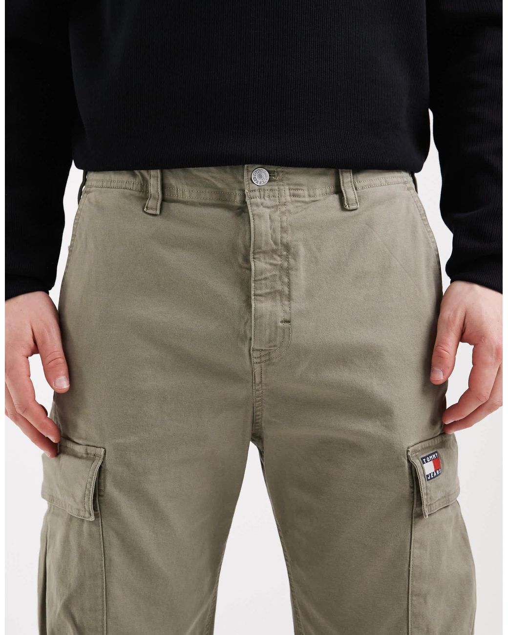 Otis - pantalon cargo - kaki Tommy Hilfiger pour homme en coloris Black