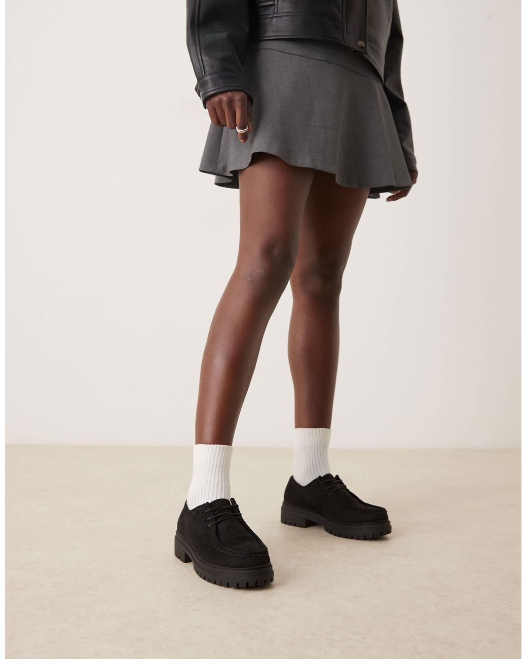 Glamorous Black – derby schuhe