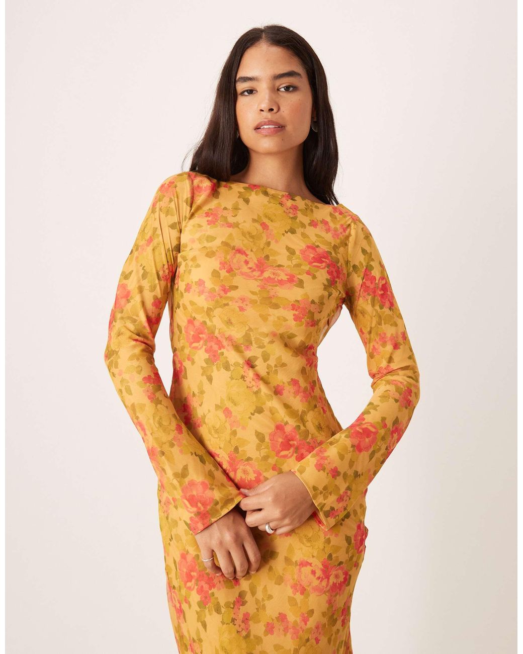 ASOS Metallic – maxikleid