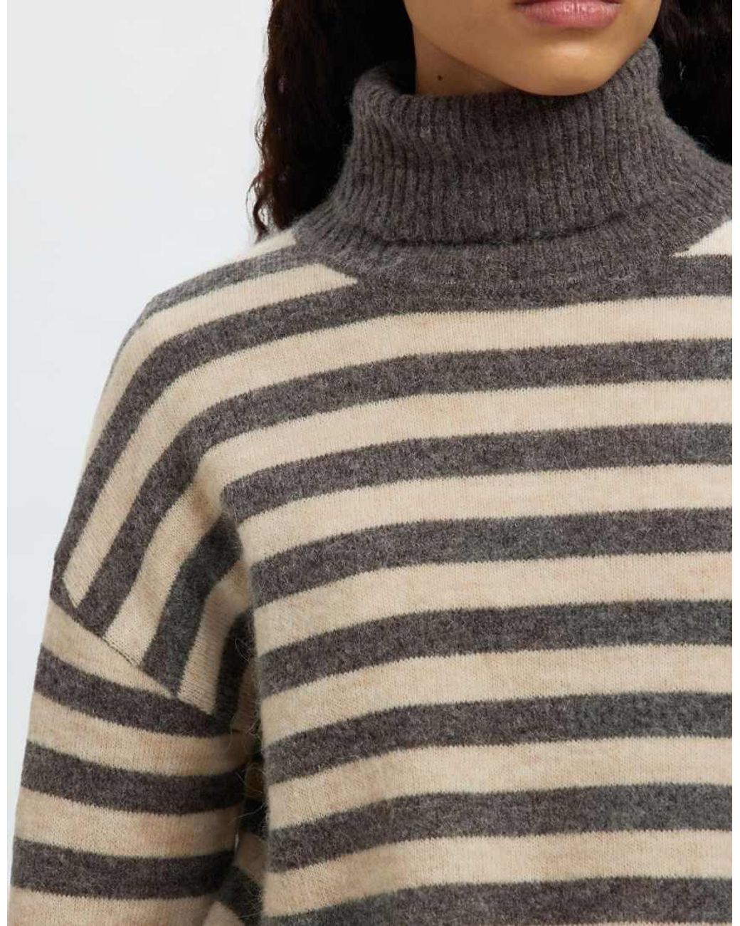 SELECTED Blue Turtleneck