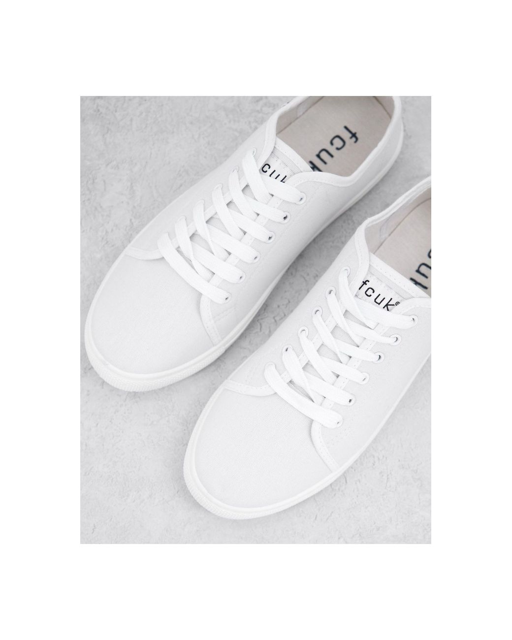 fcuk canvas shoes