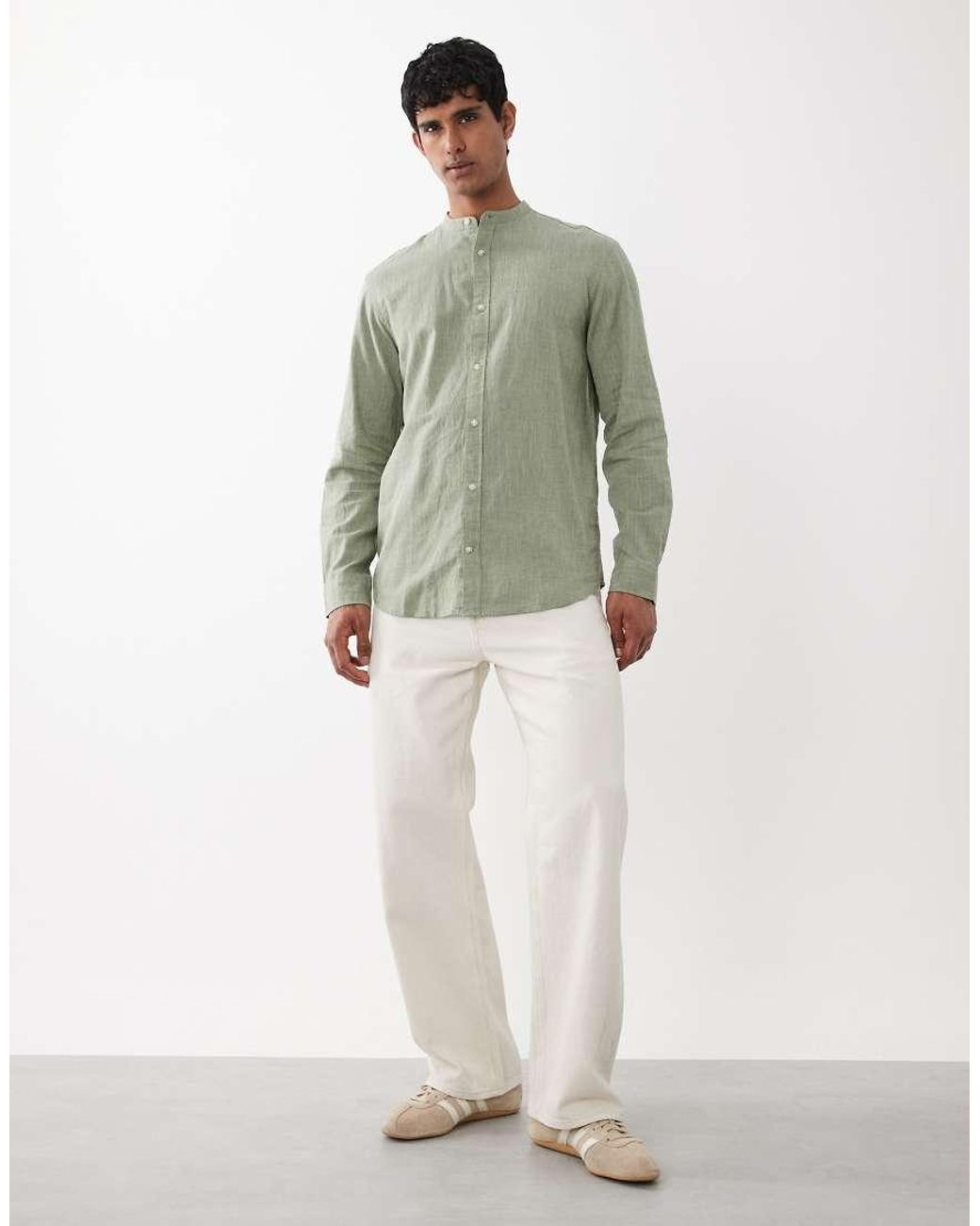 Camicia di Jack & Jones in Green da Uomo