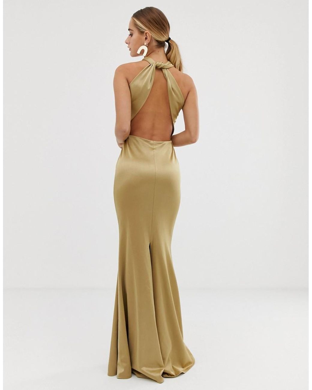 Maxi fishtail cheap skirt