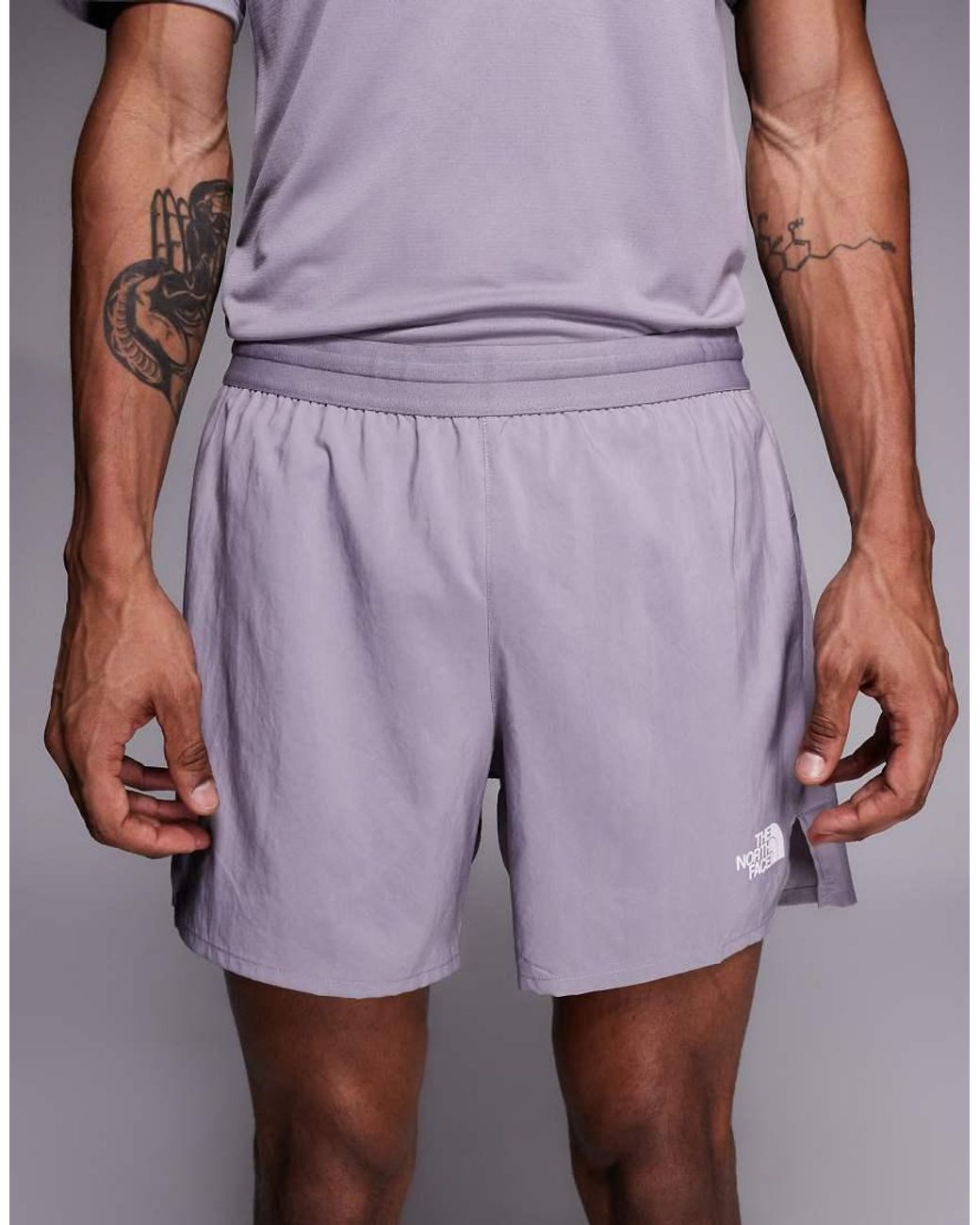 The North Face Purple Lightbright 5" Short for men