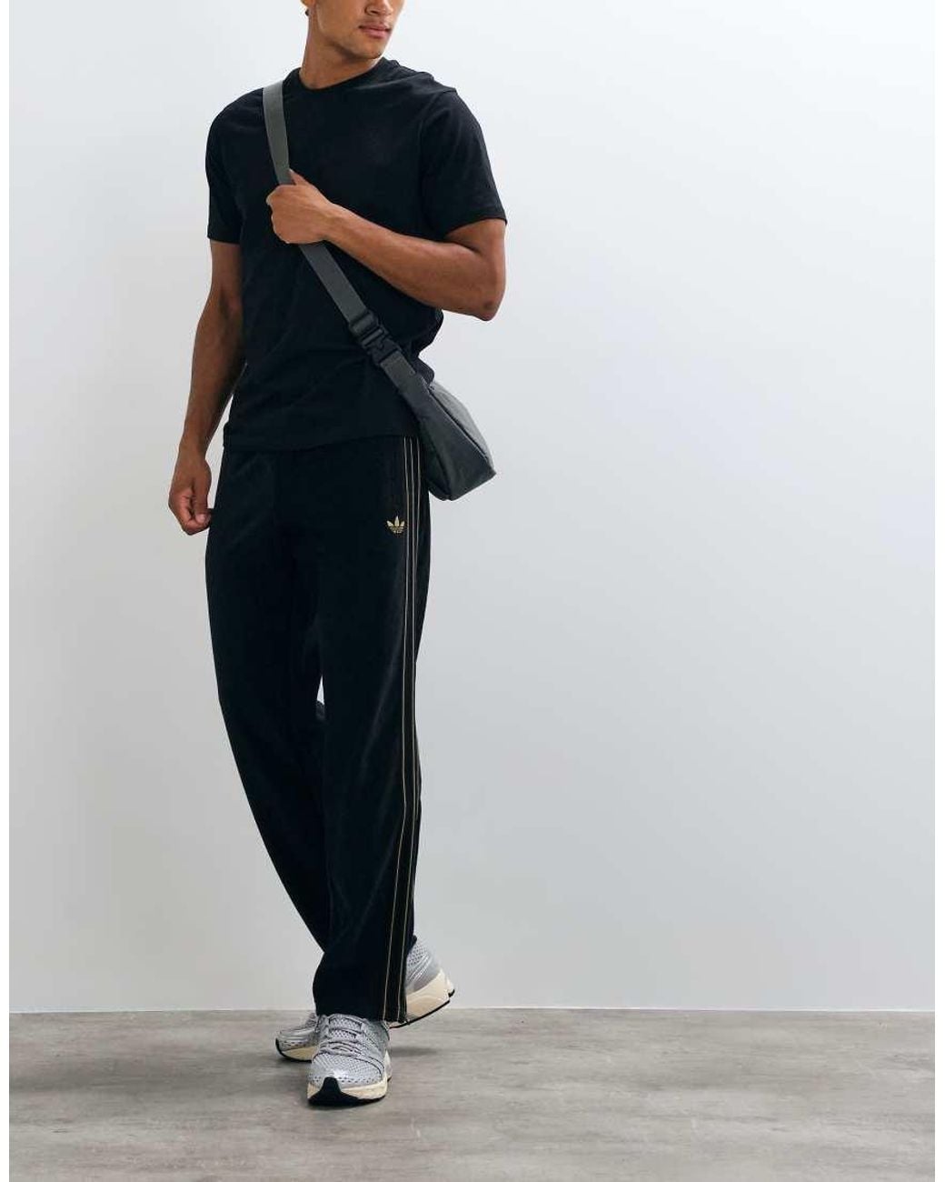 Adidas Originals Blue Firebird Velour Track Pants