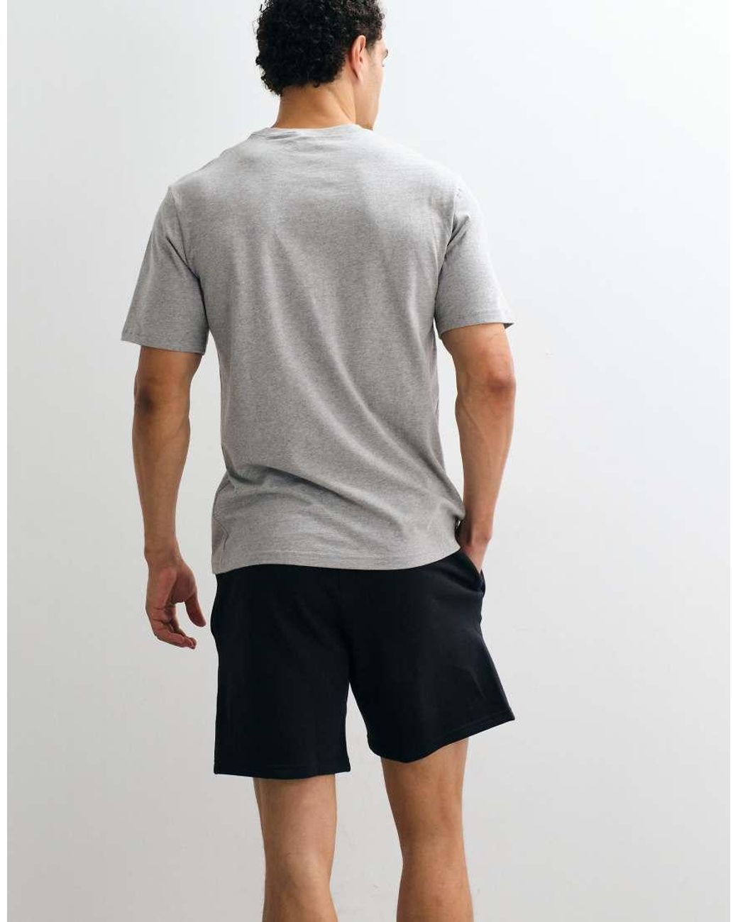 Adidas Originals Gray Essential Shorts for men