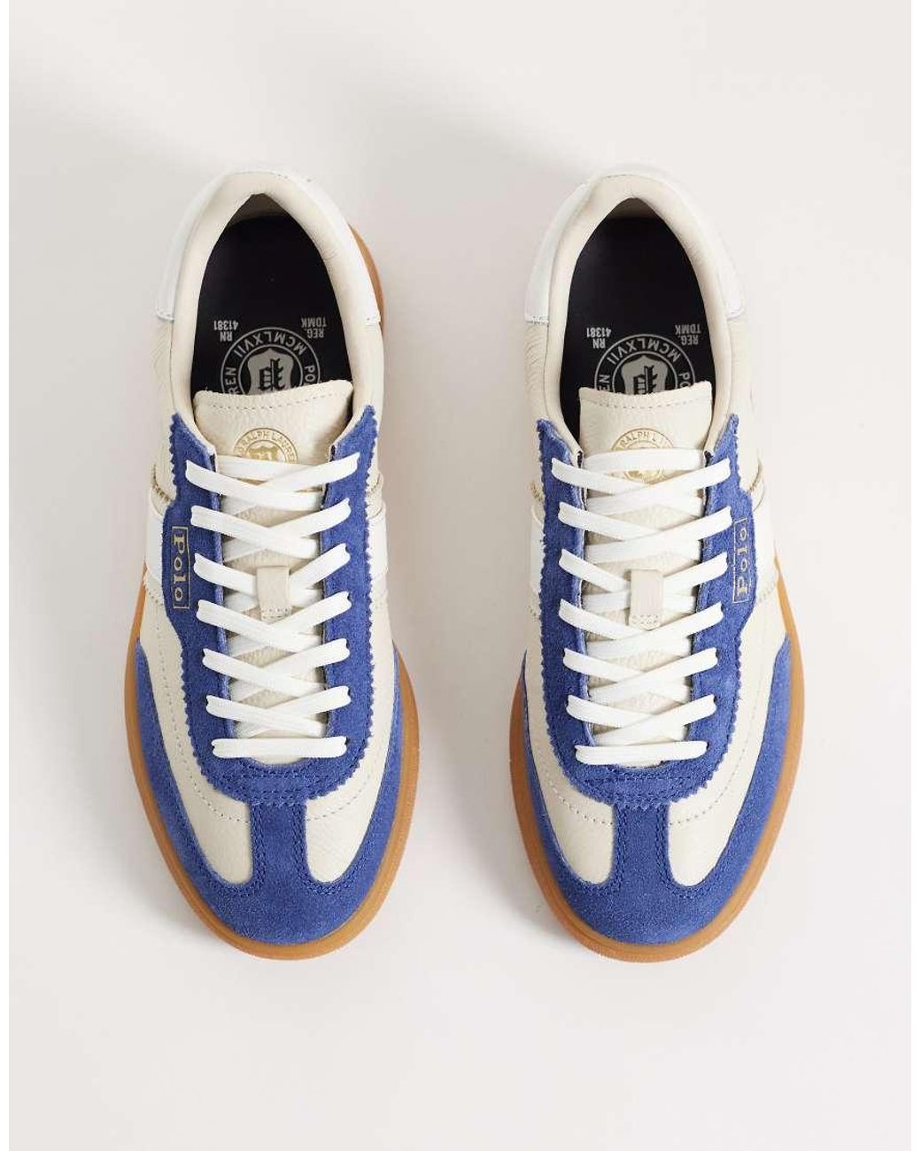 Polo Ralph Lauren Blue Trainers