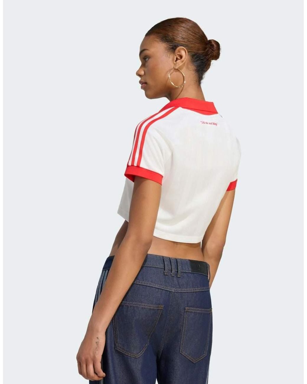 Adidas Originals Blue Cropped Jersey