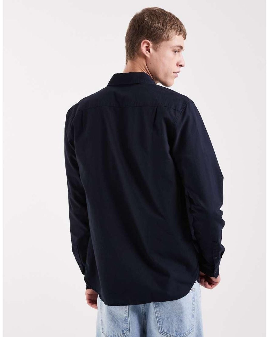 Fred Perry Blue Oxford Shirt for men