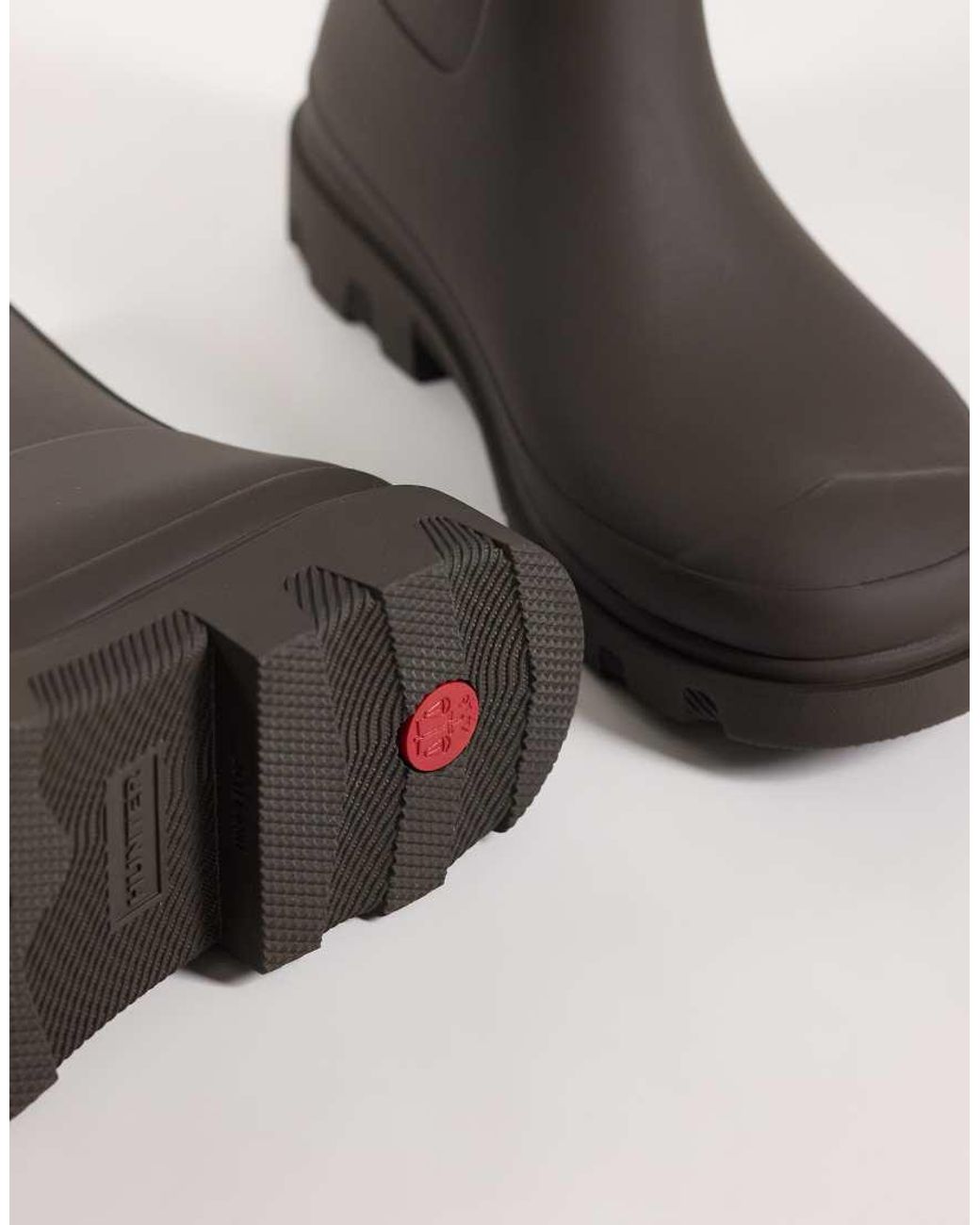 Hunter Black Downpour Short Wellington Boot