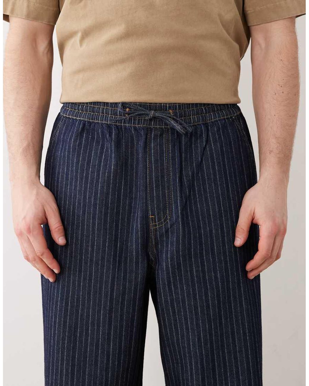 ASOS Natural Loose Lightweight Jeans for men