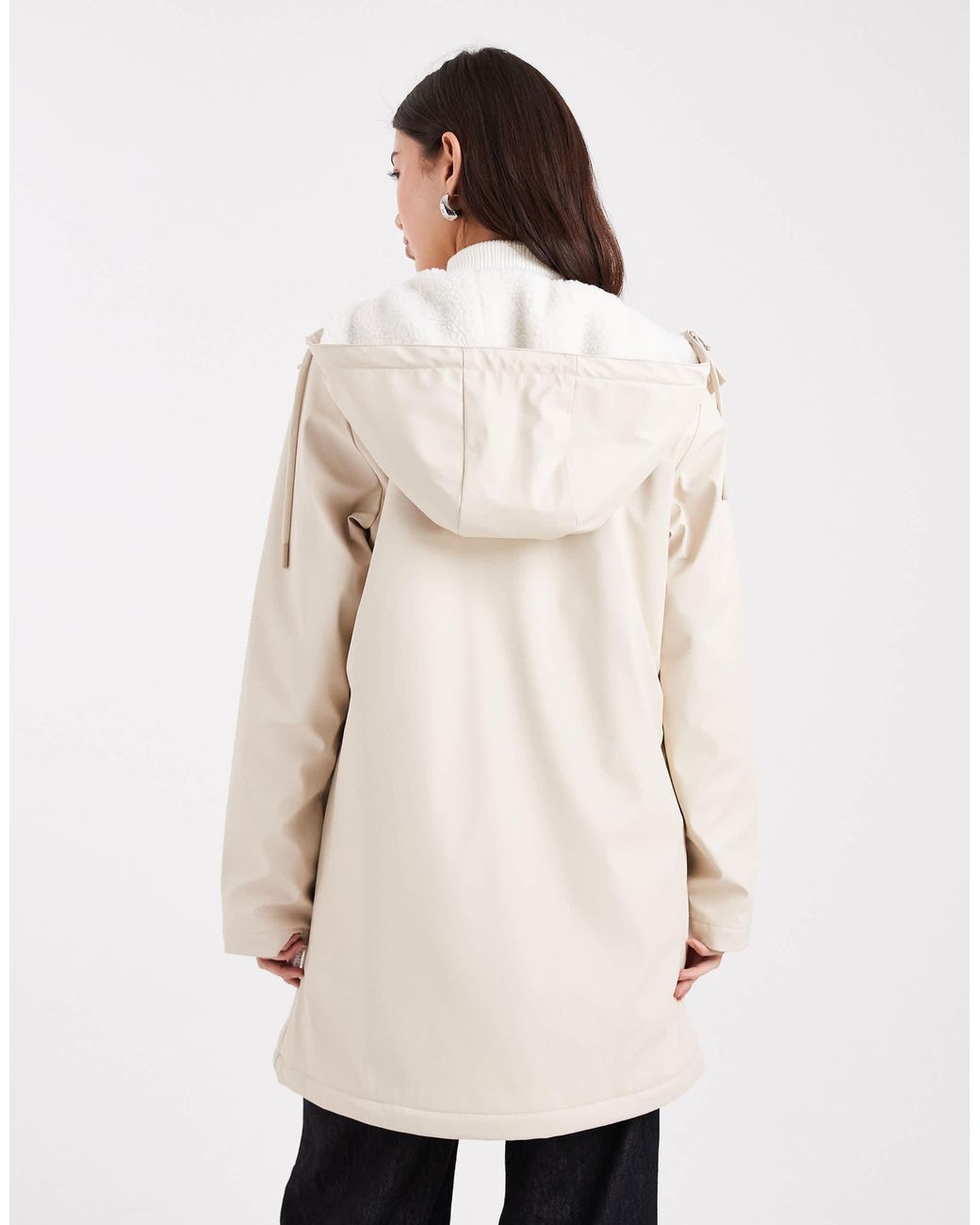 ONLY Natural – gefütterte regenjacke