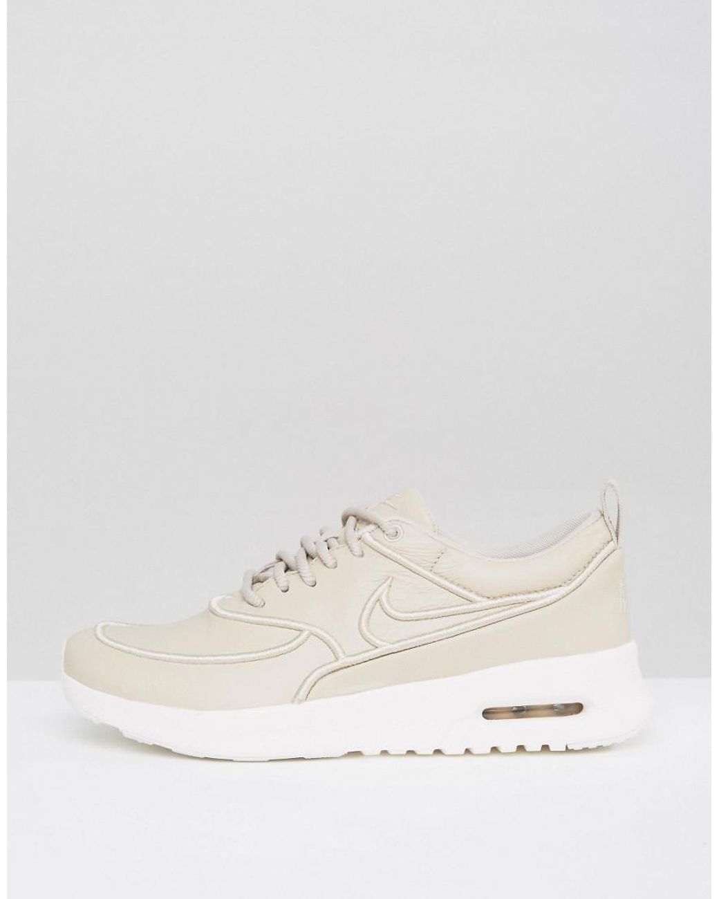 Nike Leather Air Max Thea Ultra Premium Trainers In Beige in Natural | Lyst  UK