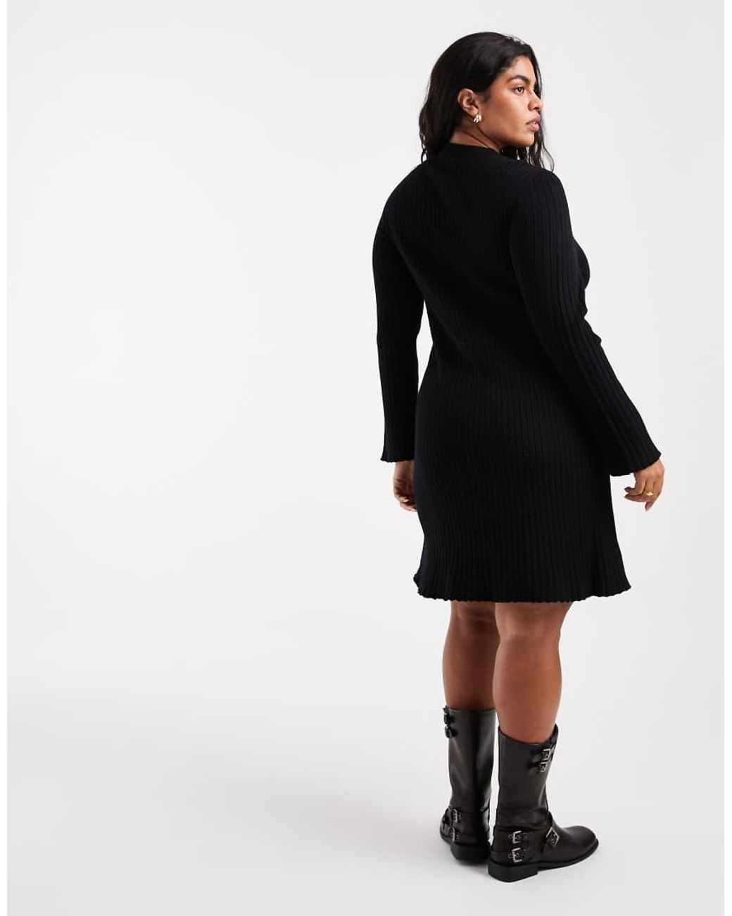 ONLY Black Knitted Mini Dress
