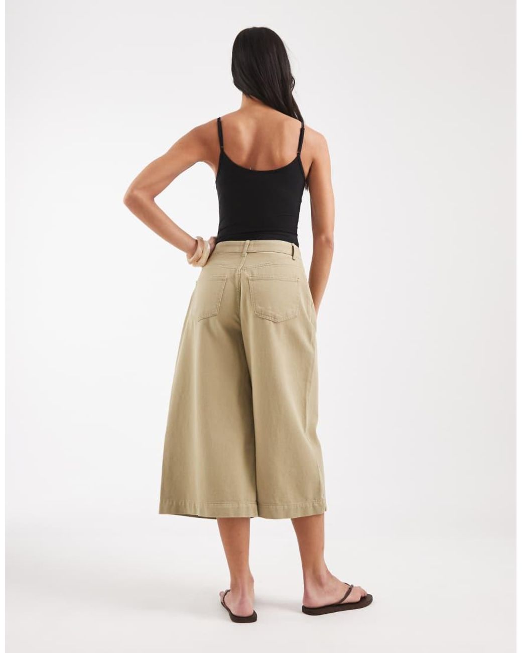 ASOS Natural Longline Bermuda