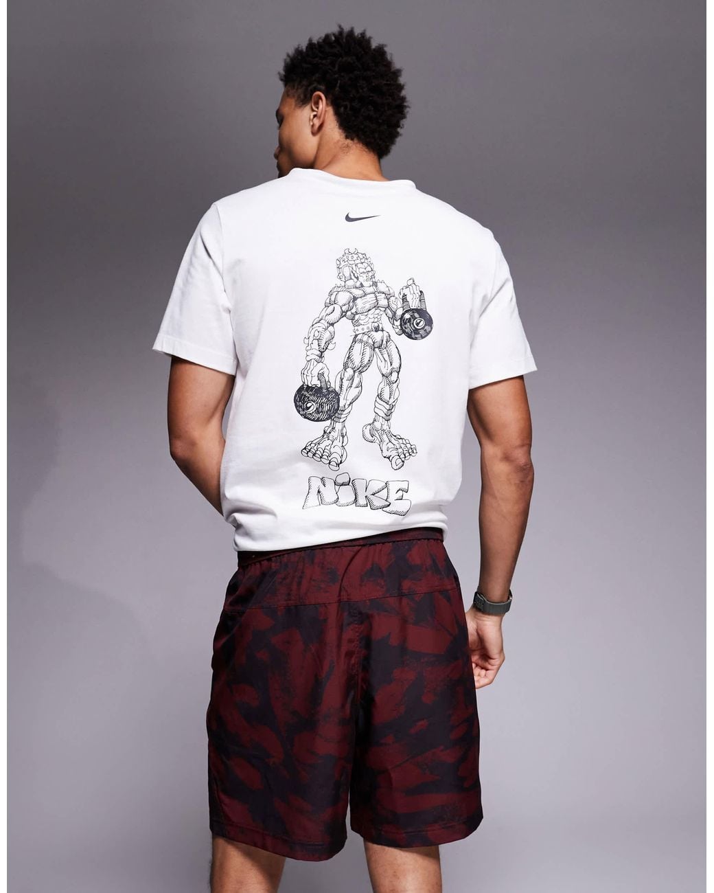 Nike White Form Dri-fit 7 Inch Shorts for men