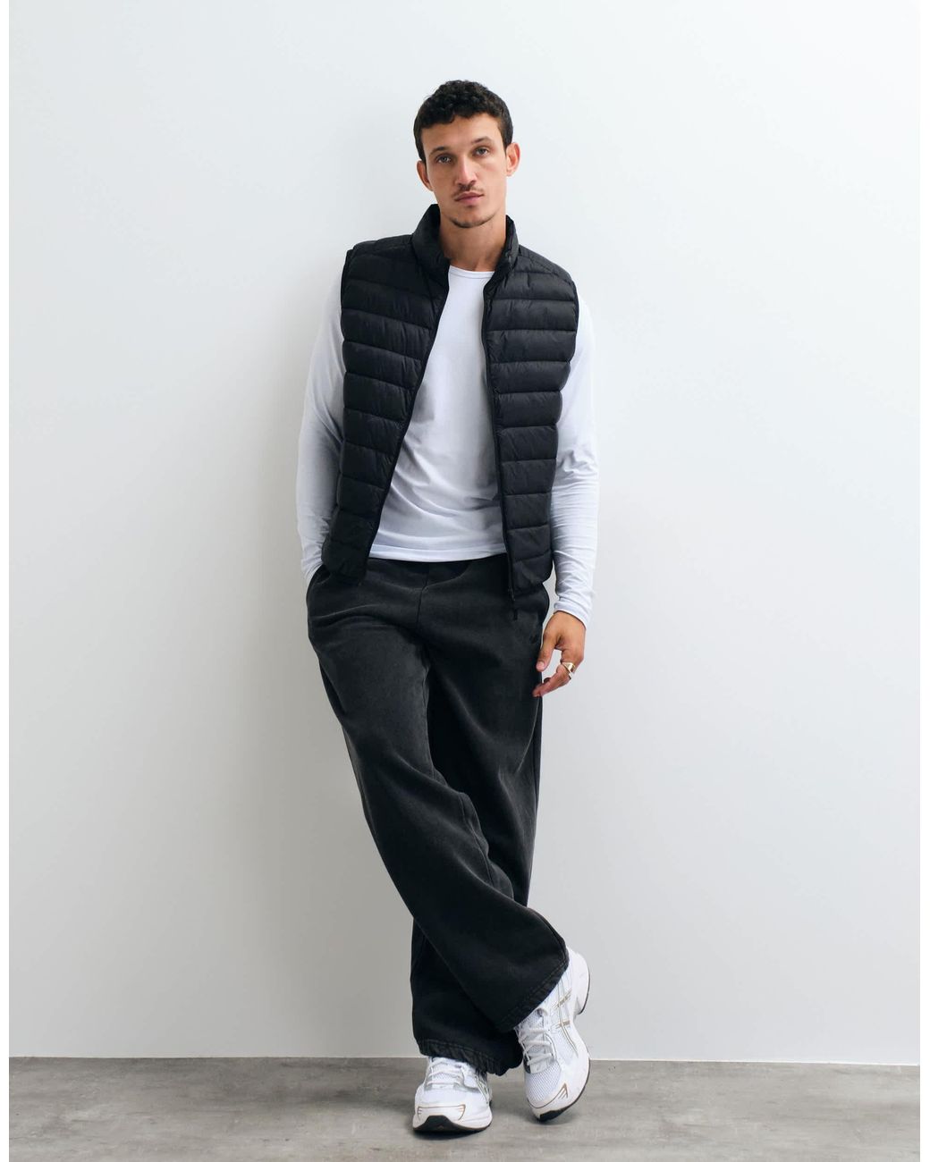 Jack & Jones Blue Down Gilet for men