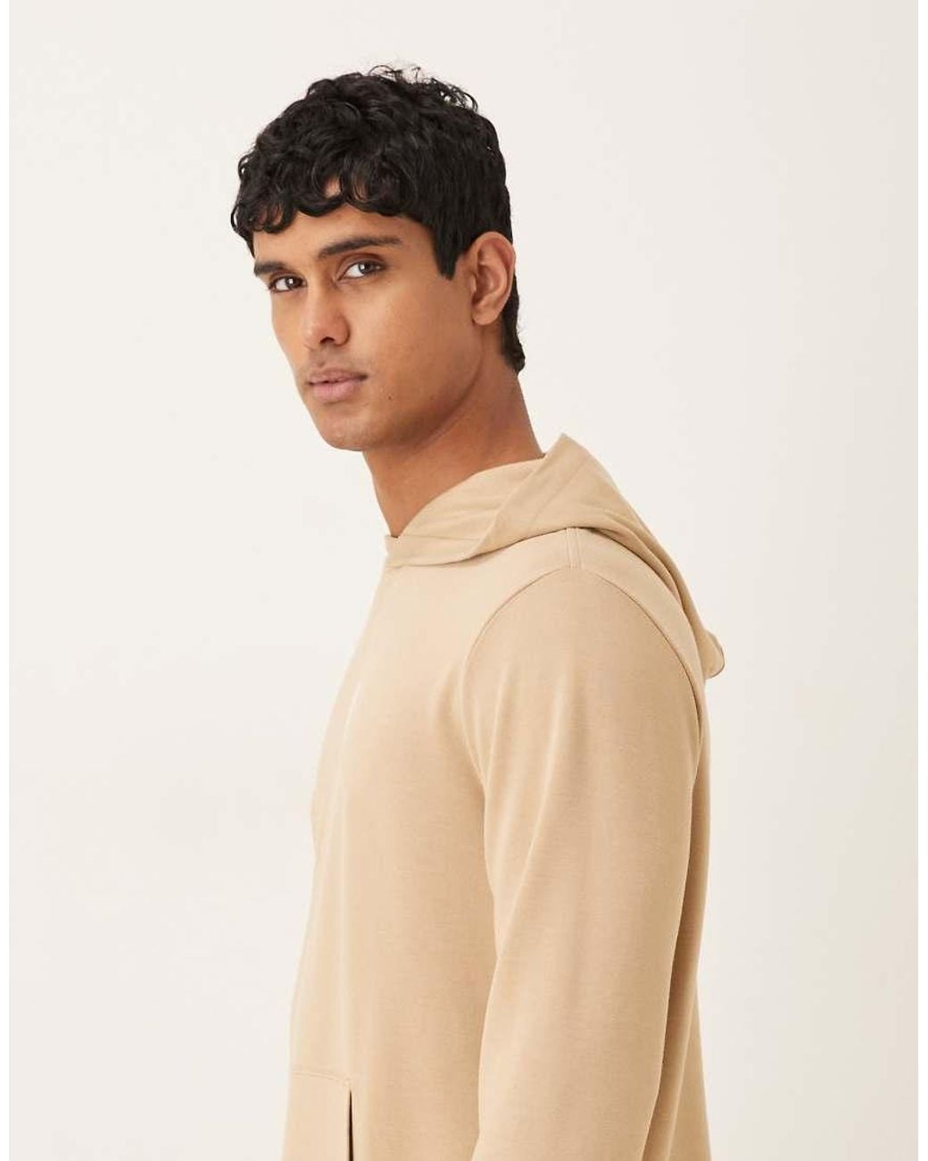 Polo Ralph Lauren Natural Crest Logo Long Sleeve Hoodie Jersey Top for men