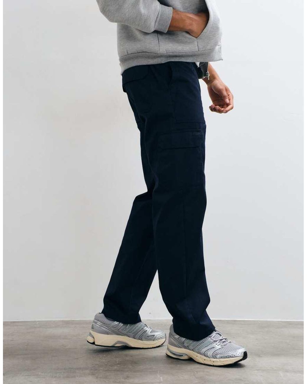 Regatta Blue Essential Cargo Trousers for men