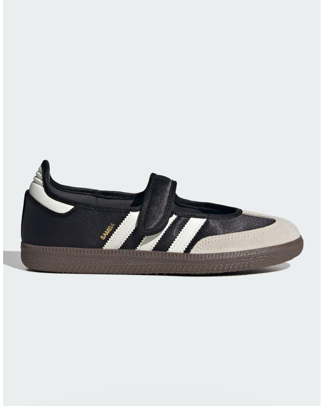 Adidas Originals Black Samba Mary Jane Flats