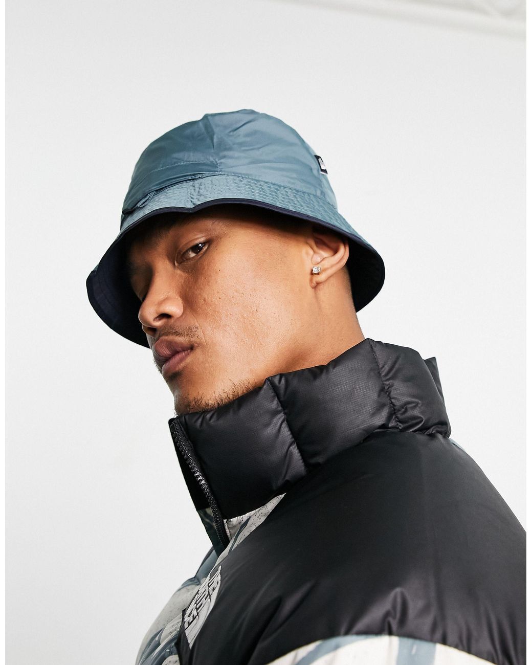 The North Face Sun Stash Bucket Hat in Navy (Black) for Men | Lyst