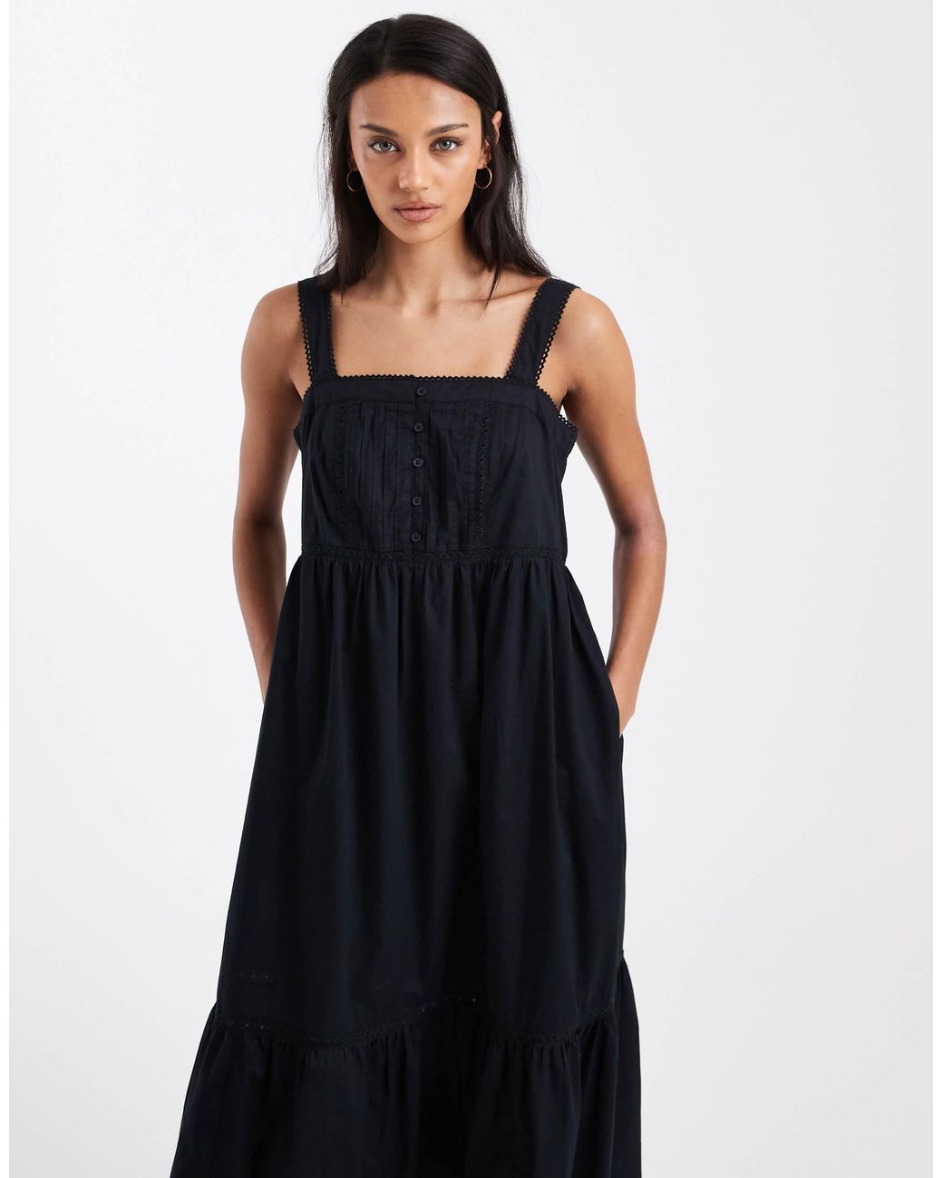 Robe courte à basque e Levi's en coloris Black