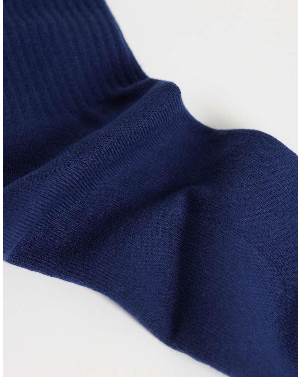 Cotton On Blue 3 Pack Essential Crew Socks-multi for men