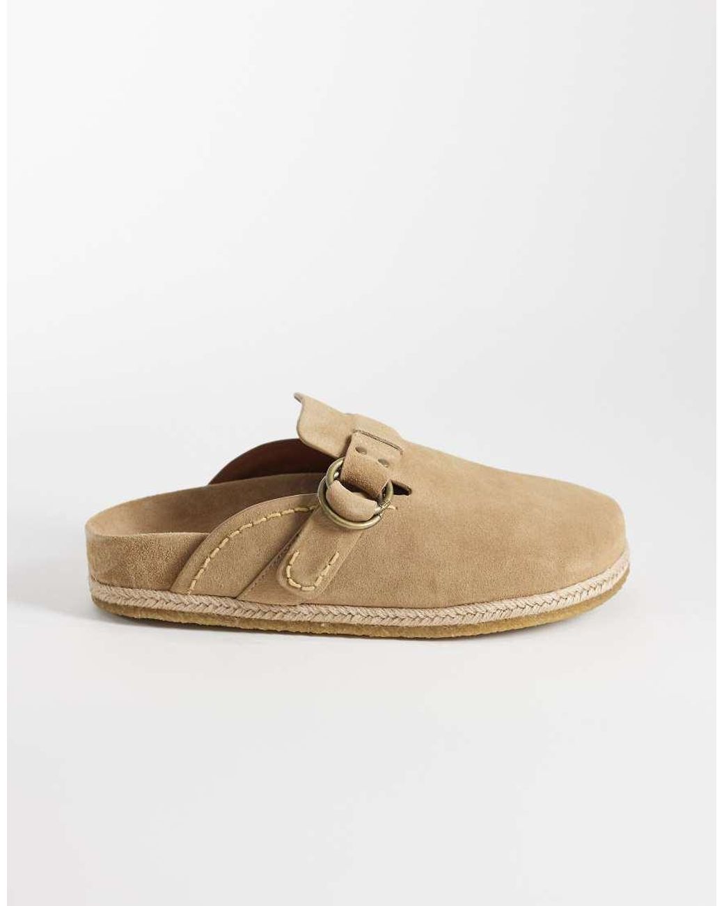 Polo Ralph Lauren Natural Turbach Suede Clog Sandal for men