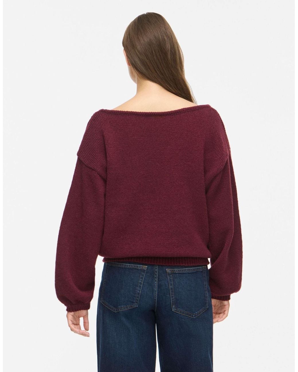 Pull en fig1 Noisy May en coloris Red