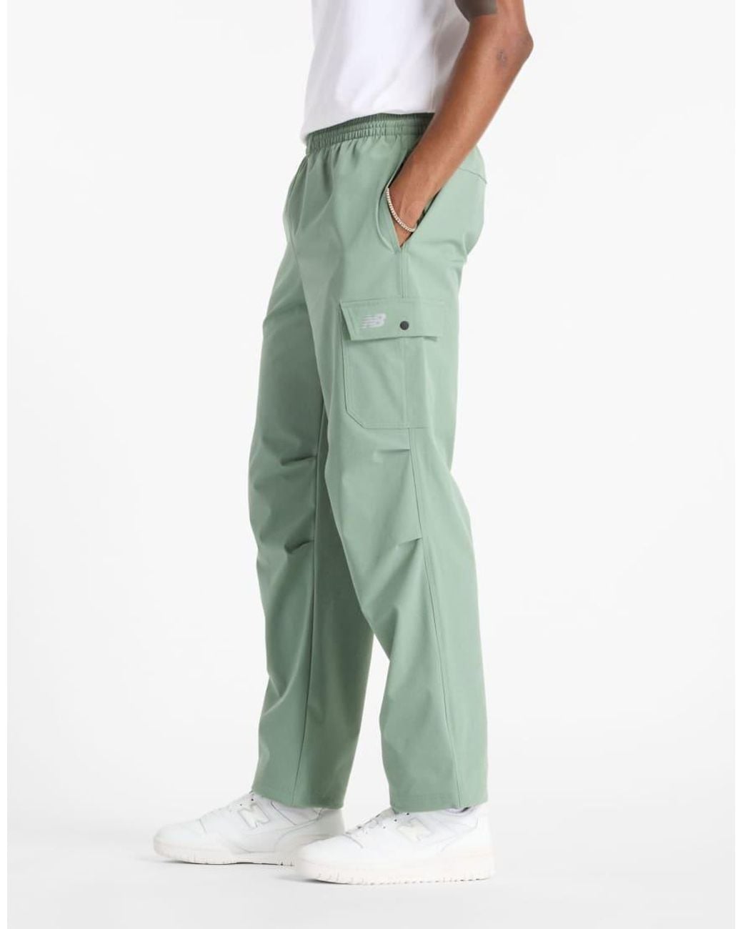 New Balance Green Ripstop Cargo Pant for men