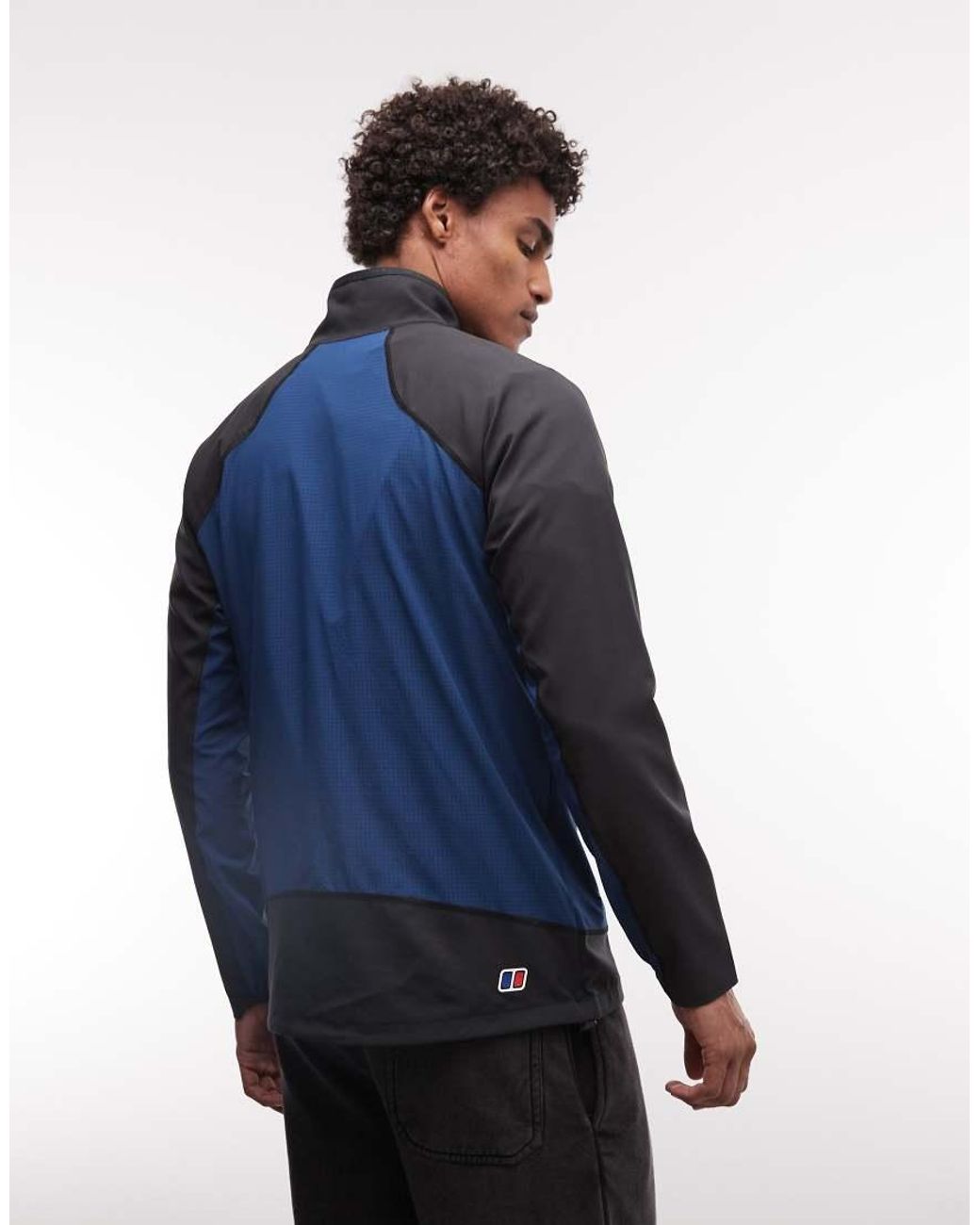 Berghaus Blue Wavertree Half-Zip Top for men