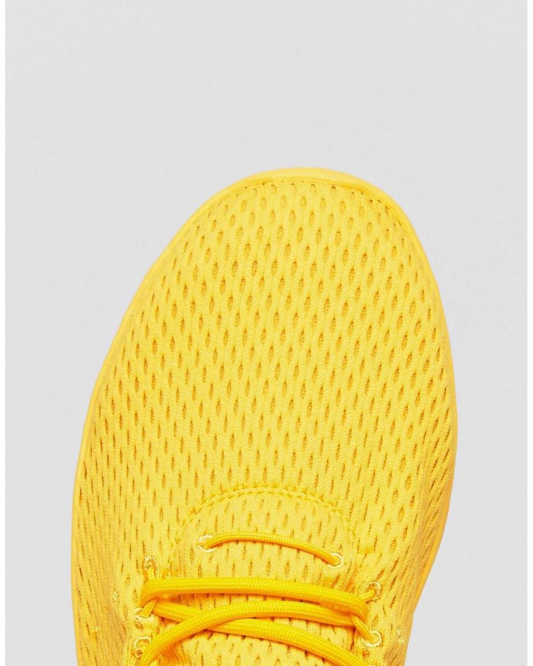 adidas Originals Leather X Pharrell Williams Tennis Hu Sneakers In Yellow  Cp9767 for Men | Lyst