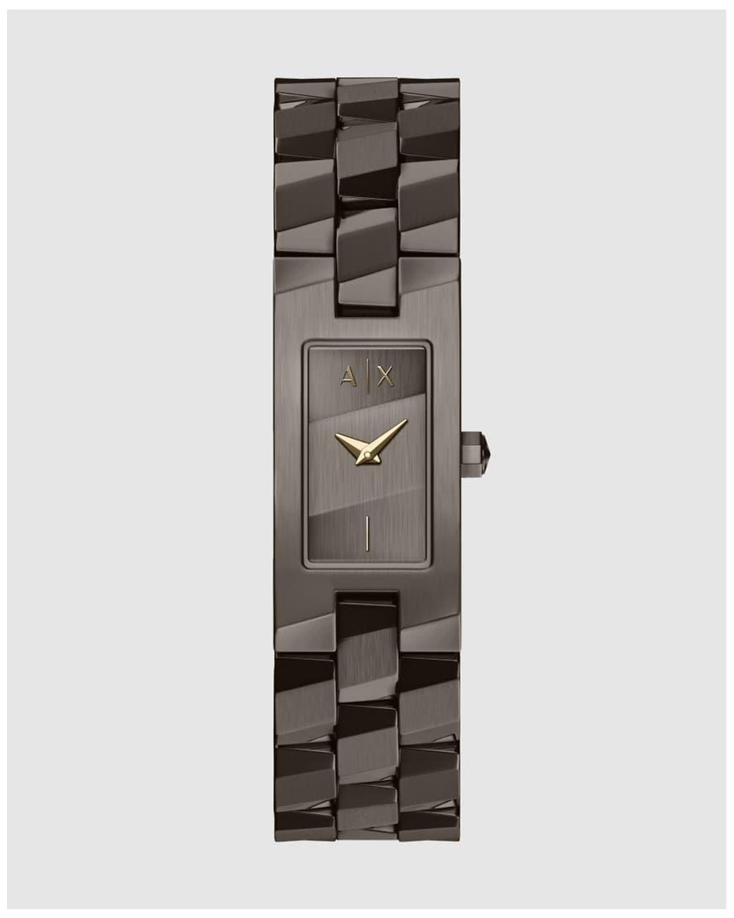 ARMANI EXCHANGE Brown Two-Hand Stainless Steel Watch