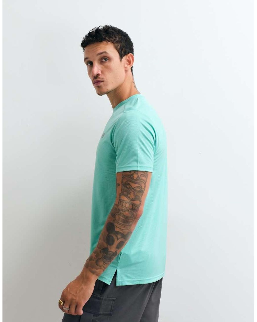 New Balance Green Sport Essentials T-shirt for men