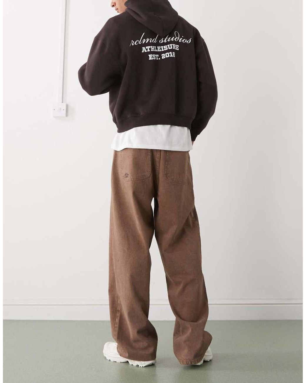 Prohibited Natural Loose Fit Denim Jeans for men