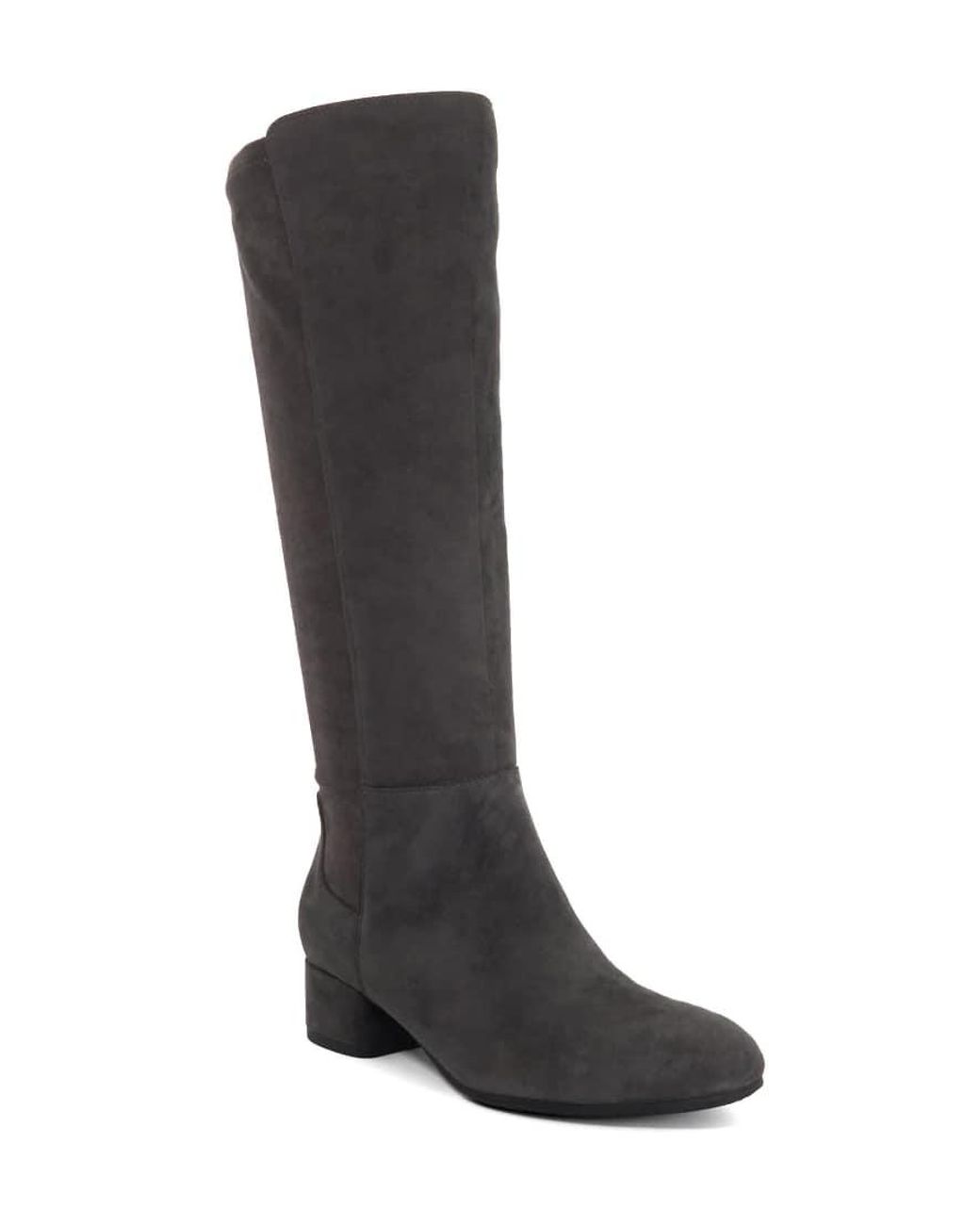 Dune Black Wide Fit Wf Tayla Knee High Boots