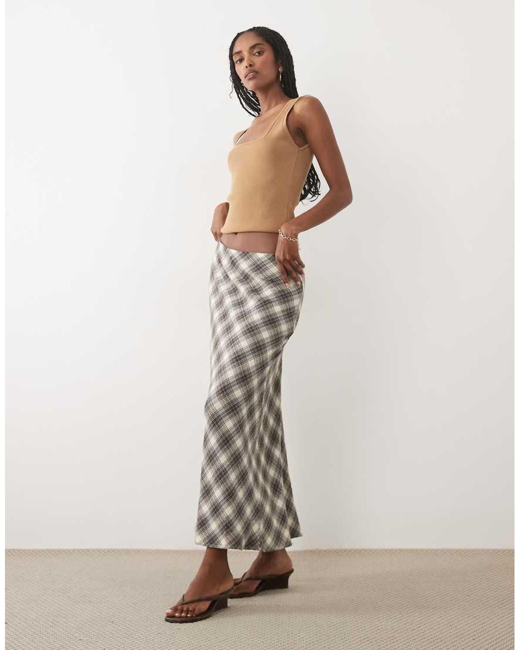 Nobody's Child White Maxi Skirt