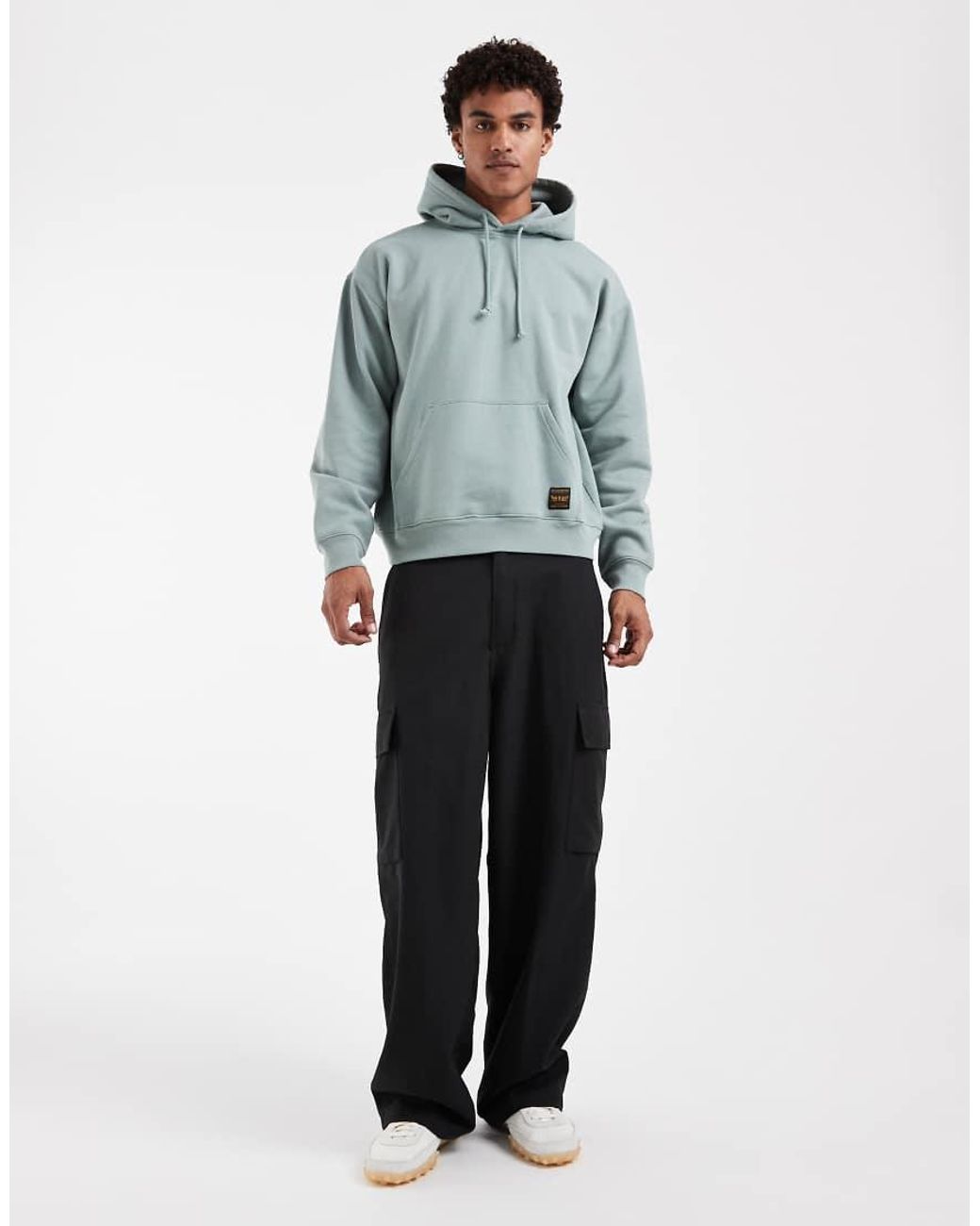 Levi's Blue Workwear Hoodie for men