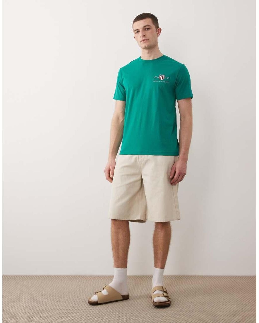 Gant Green Archive Logo T-Shirt for men