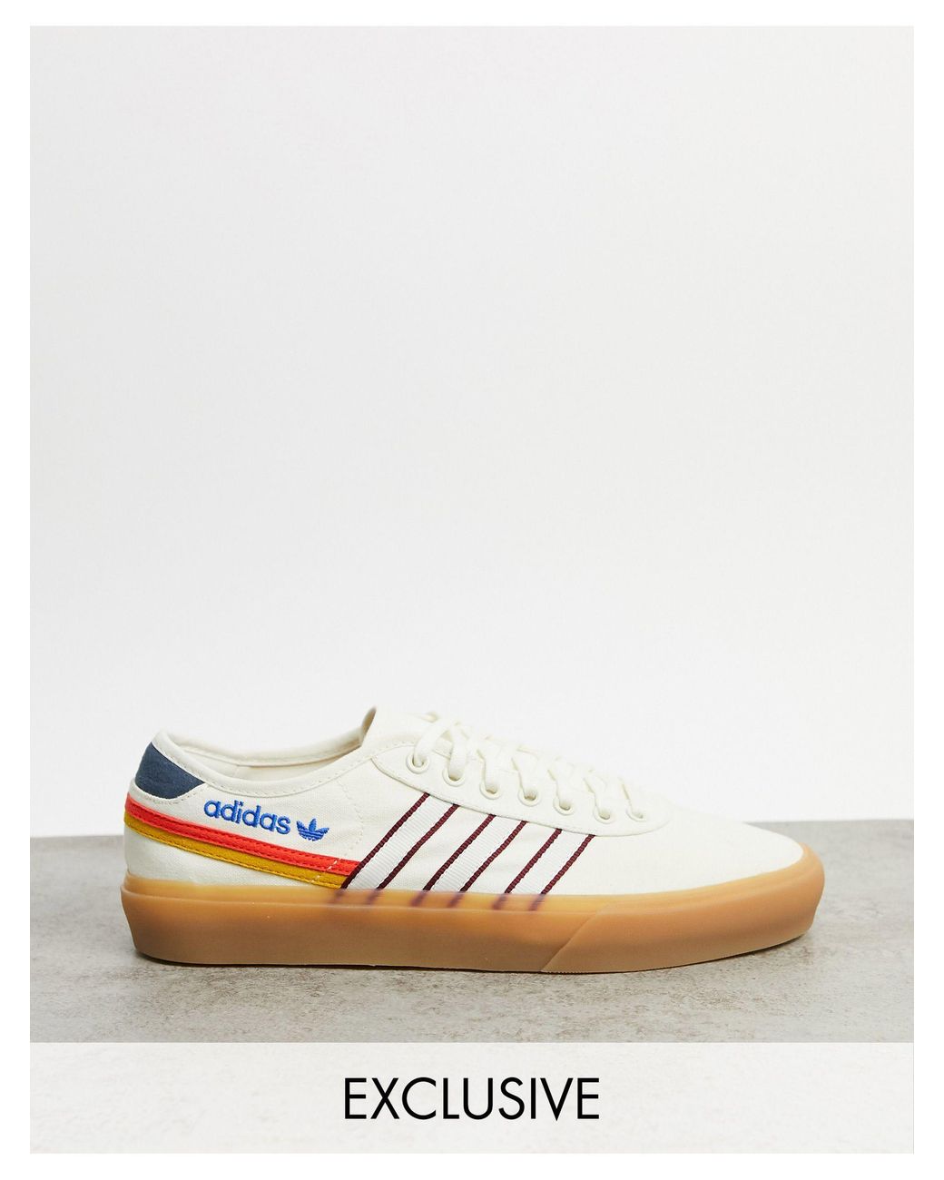 Zapatillas en color hueso delpala happy camping exclusivas en asos adidas  Originals de hombre de color Blanco | Lyst