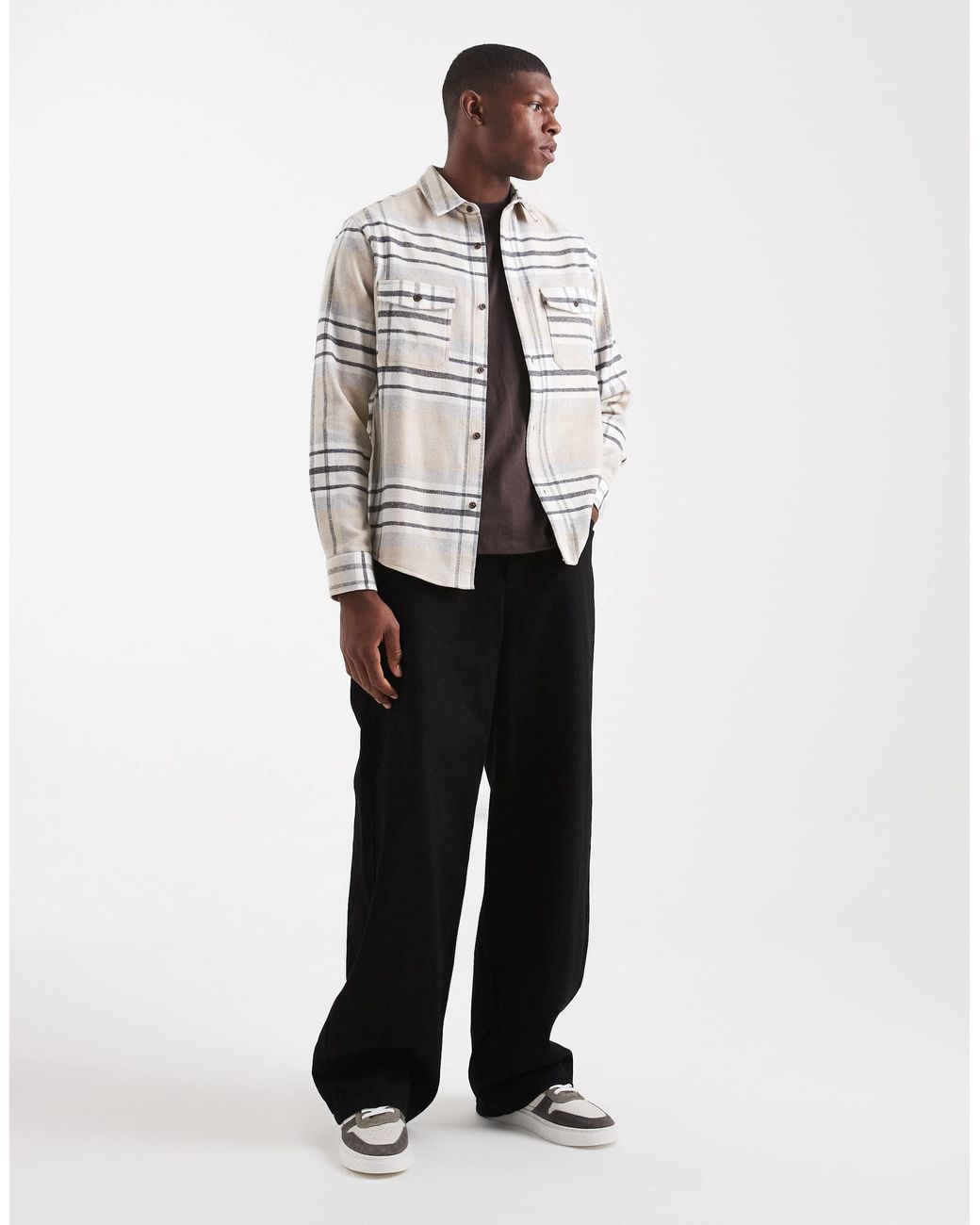 ASOS – hemd in Natural für Herren