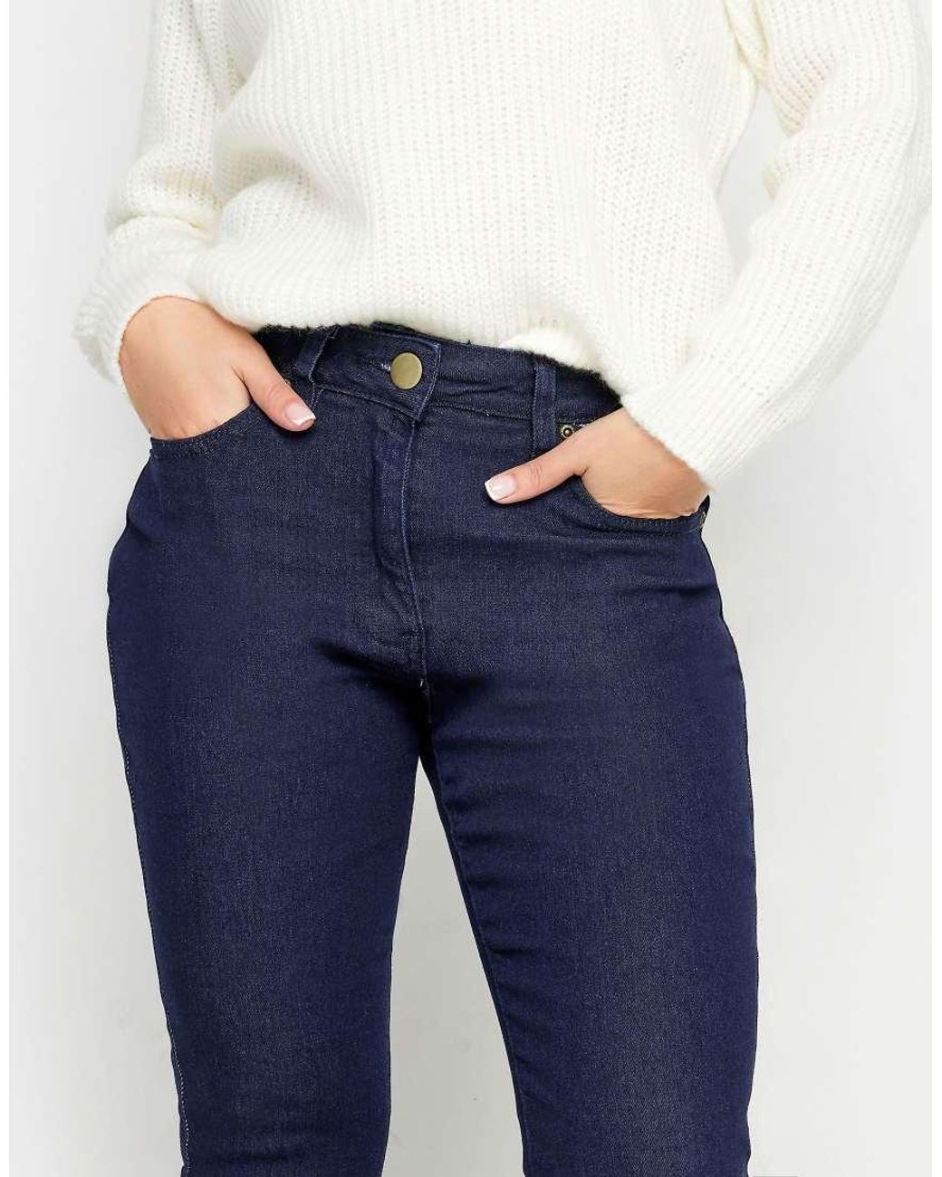 PixieGirl Blue Petite Kickflare Jeans