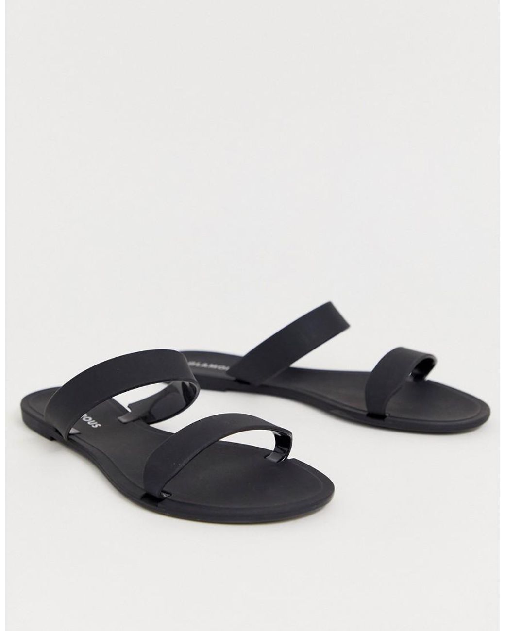 jelly two strap sandals