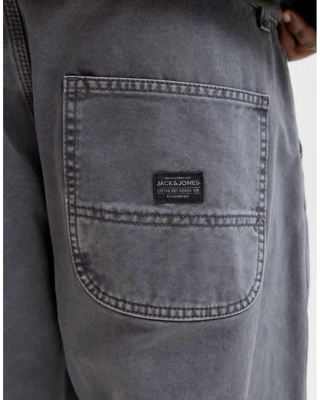 Jack & Jones Gray Trousers for men