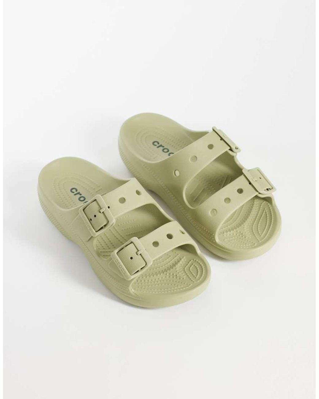 CROCSTM Green Saturday Sandals