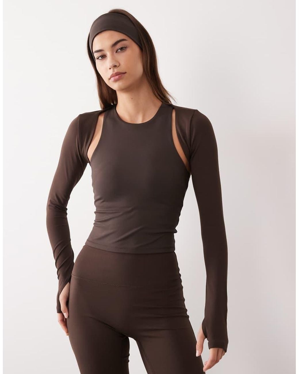 4505 Black Layering Long Sleeve Shrug