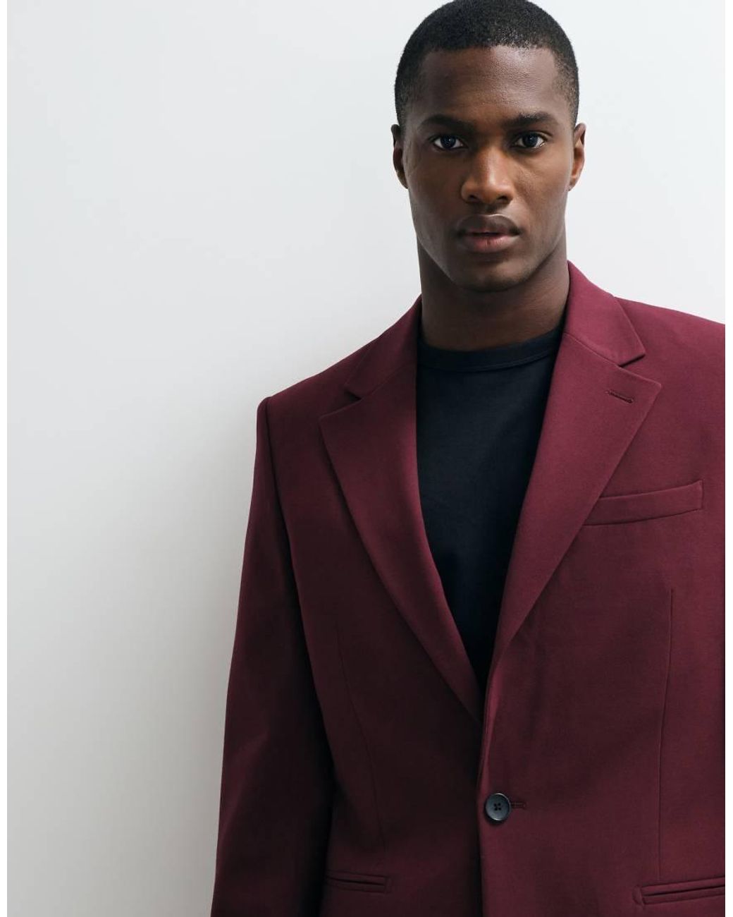 ASOS Purple Flexmaxtm Skinny Suit Jacket for men