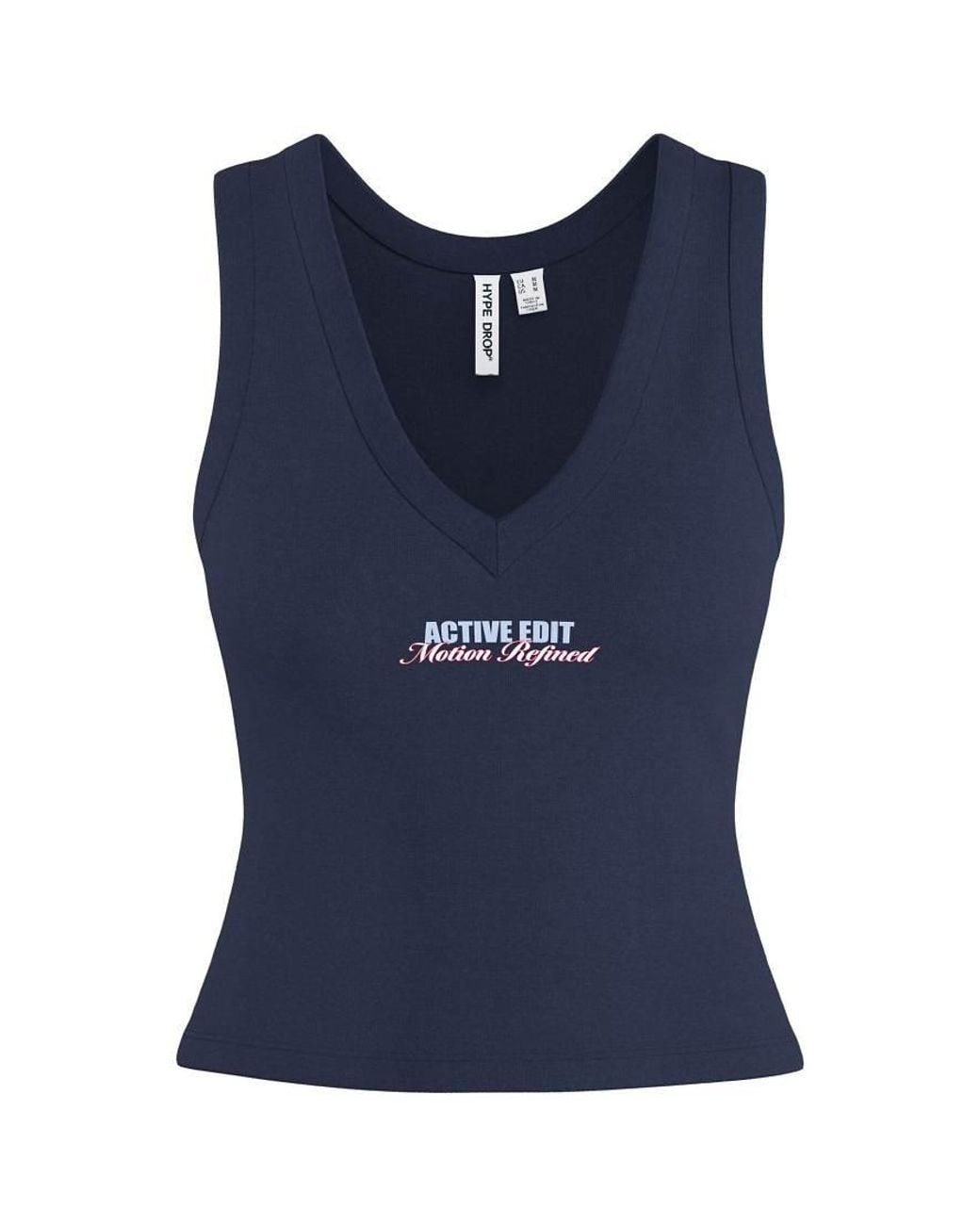 HYPEDROP Blue Tank Top